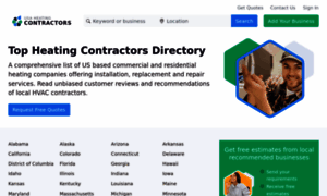 Usaheatingcontractors.com thumbnail