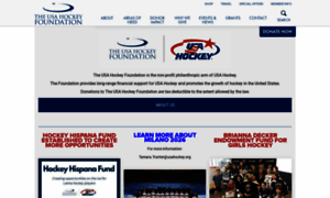 Usahockeyfoundation.com thumbnail