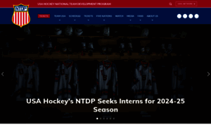 Usahockeyntdp.com thumbnail