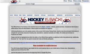 Usahockeyrulebook.com thumbnail