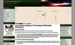 Usairforceacademyhousing.com thumbnail