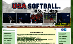 Usasoftballofsouthdakota.com thumbnail