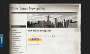 Usatimesnewspaper.webs.com thumbnail