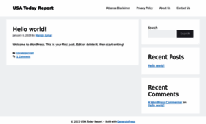 Usatodayreport.com thumbnail
