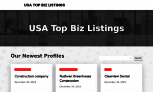 Usatopbizlistings.com thumbnail