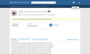 Usb-av-antivirus-free-2012.software.informer.com thumbnail