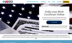 Usbirthcertificates.com thumbnail