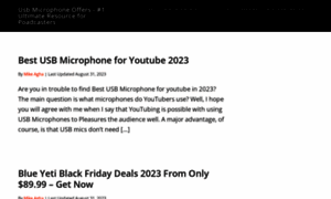 Usbmicrophoneoffers.com thumbnail