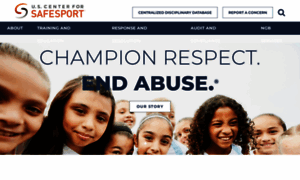 Uscenterforsafesport.org thumbnail