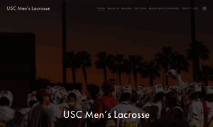 Uscmenslax.org thumbnail