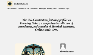 Usconstitution.net thumbnail