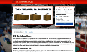 Uscontainersales.com thumbnail