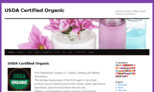 Usda-certified-organic.com thumbnail