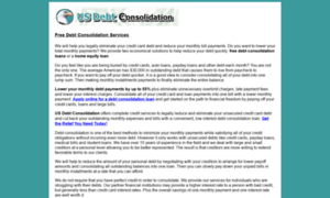 Usdebtconsolidation.com thumbnail