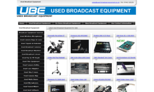 Used-broadcast-equipment.co.uk thumbnail