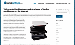 Used-laptops.co.uk thumbnail