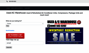 Usedacwarehouse.com thumbnail