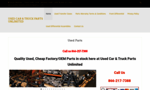 Usedcarandtruckpartsunlimited.com thumbnail