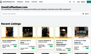 Usedcoffeegear.com thumbnail