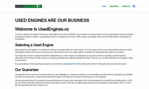 Usedengines.co thumbnail