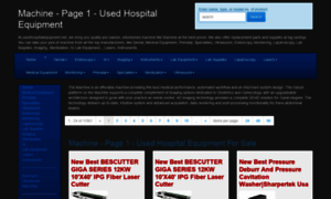 Usedhospitalequipment.net thumbnail