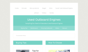 Usedoutboardenginesuk.co.uk thumbnail