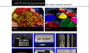 Usedprintingequipment.info thumbnail