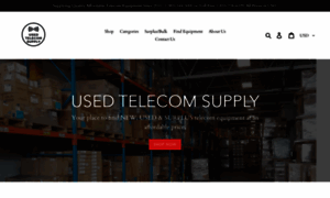 Usedtelecomsupply.com thumbnail