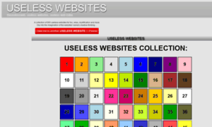 Useless-websites.net thumbnail