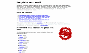Useplaintext.email thumbnail