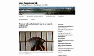 Userexperience.co.nz thumbnail