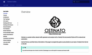 Userguide.ostinato.org thumbnail
