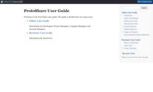 Userguide.protoshare.com thumbnail