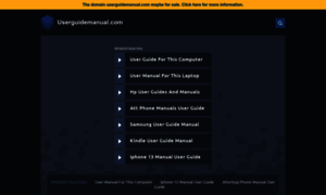 Userguidemanual.com thumbnail