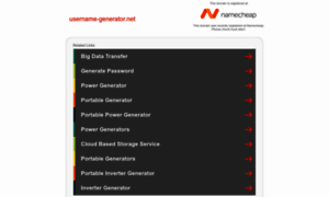Username-generator.net thumbnail