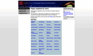 Users.cs.cf.ac.uk thumbnail