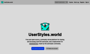 Userstyles.world thumbnail