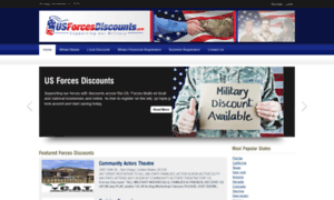 Usforcesdiscounts.com thumbnail