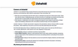 Ushahidi.workable.com thumbnail