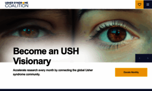 Usher-syndrome.org thumbnail