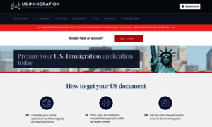 Usimmigration.org thumbnail