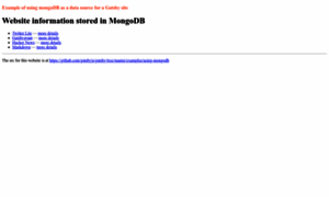Using-mongodb.gatsbyjs.org thumbnail