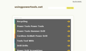 Usingpowertools.net thumbnail