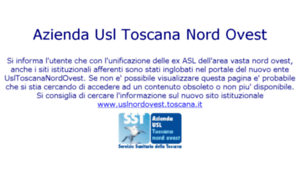 Usl1.toscana.it thumbnail