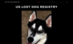 Uslostdogregistry.com thumbnail