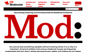 Usmodernist.org thumbnail