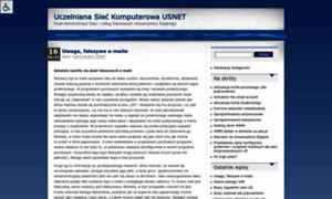 Usnet.us.edu.pl thumbnail