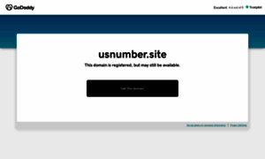 Usnumber.site thumbnail