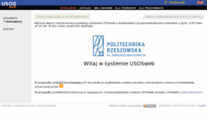 Usos.prz.edu.pl thumbnail