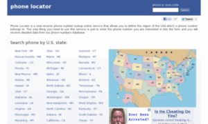 Usphonelocator.com thumbnail